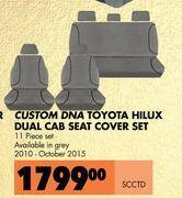 Midas Custom dna toyota hilux dual cab seat cover set 11 piece set scctd offer