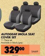 Midas Autogear imola seat cover set 11 piece set sa469 offer