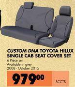 Midas Custom dna toyota hilux sungle cab seat cover set 6 piece set sccts offer