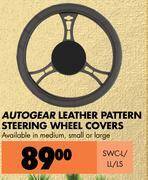 Midas Autogear leather pattern steering wheel covers swc-l/ll/ls offer