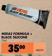 Midas Midas formula + black silicone mbs90-70ml offer