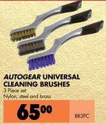 Midas Autogear universal cleaning brushes 3 piece set br3pc offer