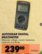 Midas Autogear digital multimeter dt9205 offer