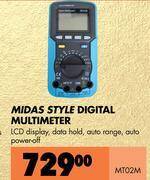 Midas Midas style digital multimeter mt02m offer