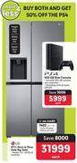 Makro Lg 611l door in door side by side gc-j257slss offer