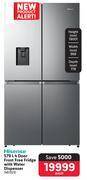 Makro Hisense 579l 4 door frost free fridge with water dispenser offer