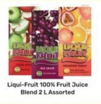 Game Liqui-Fruit 100% Fruit Juice Blend 2 L Assorted offer
