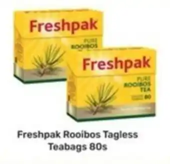Game Freshpak Rooibos Tagless Teabags 80s offer