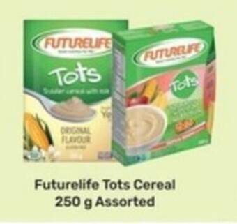 Game Futurelife Tots Cereal 250g Assorted offer