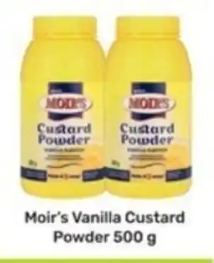 Moir's Vanilla Custard Powder 500g