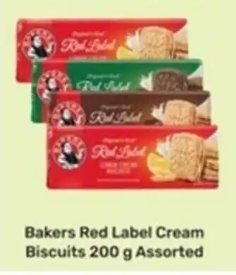Game Bakers Red Label Cream Biscuits 200g Assorted offer