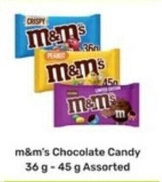 Game m&m's Chocolate Candy 36g -45g Assorted offer