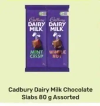 Game Cadbury Dairy Milk Chocolate Slabs 80g Assorted offer