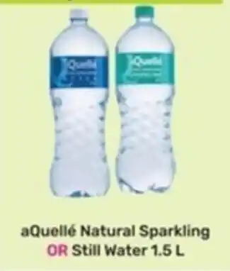 Game AQuelle Natural Sparkling OR Still Water 1.5 L offer