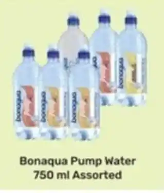 Game Bonaqua Pump Water 750 ml Assorted offer