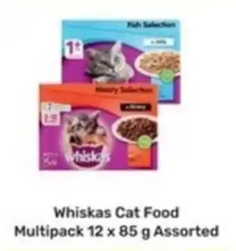 Game Whiskas Cat Food Multipack 12 x 85g Assorted offer