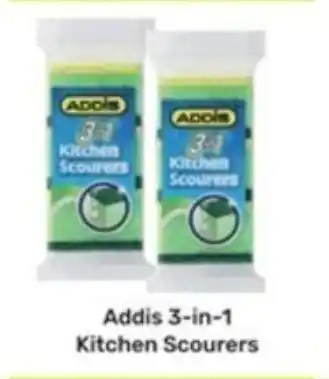 Game Addis 3-in-1 Kitchen Scourers offer