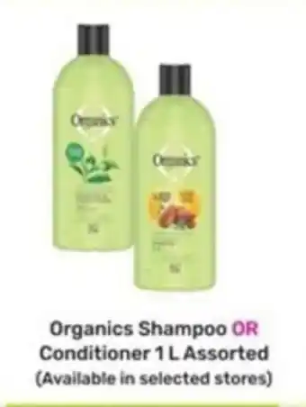 Game Organics Shampoo OR Conditioner 1 L Assorted offer