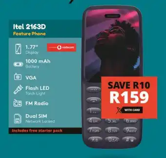 Itel 2163D Feature Phone