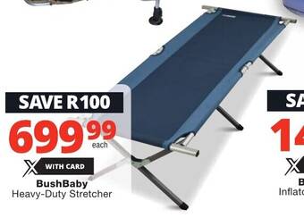 Checkers BushBaby Heavy-Duty Stretcher offer