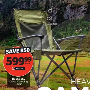 Checkers Bush Baby Dakar Camping Chair offer