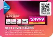 Game Lg 55 (139cm) oled cs3 series 4k 120hz smart tv offer