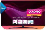 Game Lg 75 nano cell 4k uhd smart tv 75nano776ra offer