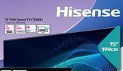 Game Hisense 75(190cm) uhd smart tv 75a6k offer