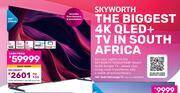 Game Skyworth 100(254cm) qled uhd google tv offer