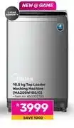 Game Midea top loader washing machine ma200w105/g offer