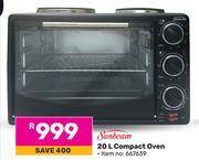Game Sunbeam 20l compact oven offer
