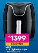 Game Logik 7.2l digital air fryer offer