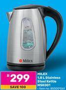 Game Milex 1.8l stainless steel kettle msk001 offer