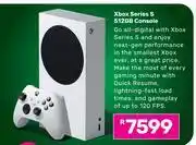 Game Xbox series s 512gb console offer