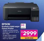 Game Epson eco tank l1250 inkjet colour printer offer