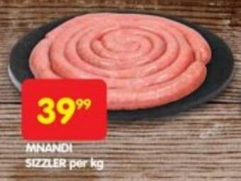 Shoprite MNANDI SIZZLER per kg offer