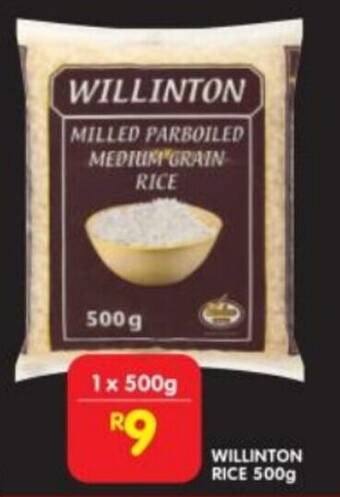Shoprite WILLINTON RICE 500g offer