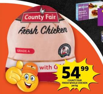 Shoprite COUNTY FAIR FRESH WHOLE CHICKEN offer