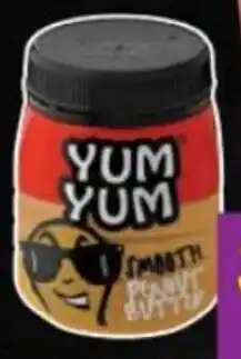 Shoprite YUM YUM PEANUT BUTTER all variants 400g each offer
