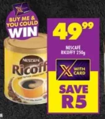 Shoprite NESCAFE RICOFFY 250g offer