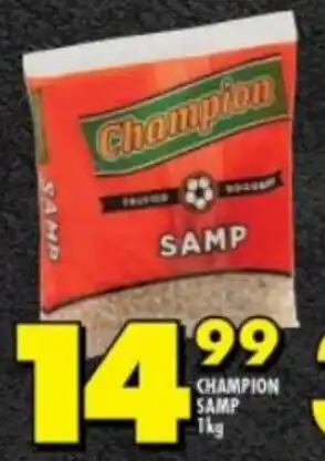Shoprite CHAMPION SAMP 1kg offer