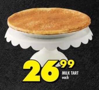 Shoprite MILK TART each offer