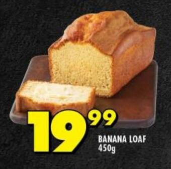 Shoprite BANANA LOAF 450g offer