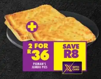 Shoprite PIEMAN'S JUMBO PIES offer