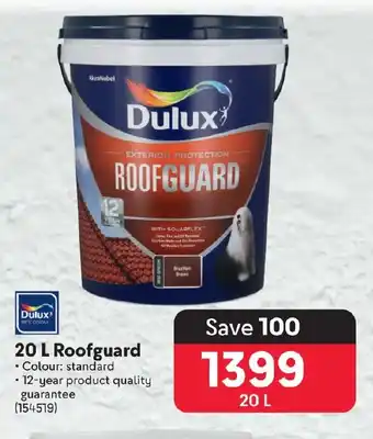 Makro Dulux 20 L Roofguard offer