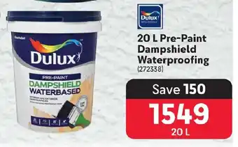 Dulux 20 L Pre-Paint Dampshield Waterproofing