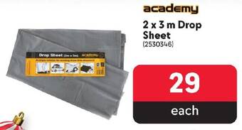 Makro Academy 2 x 3 m Drop Sheet offer