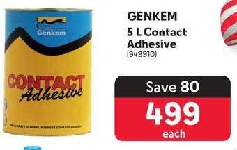 Makro GENKEM 5 L Contact Adhesive offer