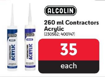 Makro ALCOLIN 260 ml Contractors Acrylic offer