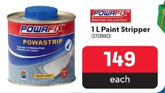 Makro POWAFIX 1 L Paint Stripper offer